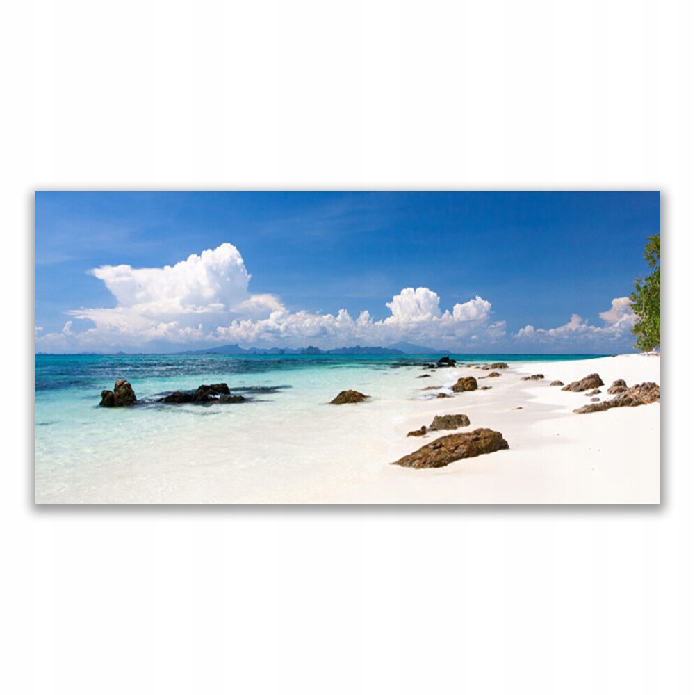 

Obraz akryl ścienny 120x60 Plaża Morze Krajobraz