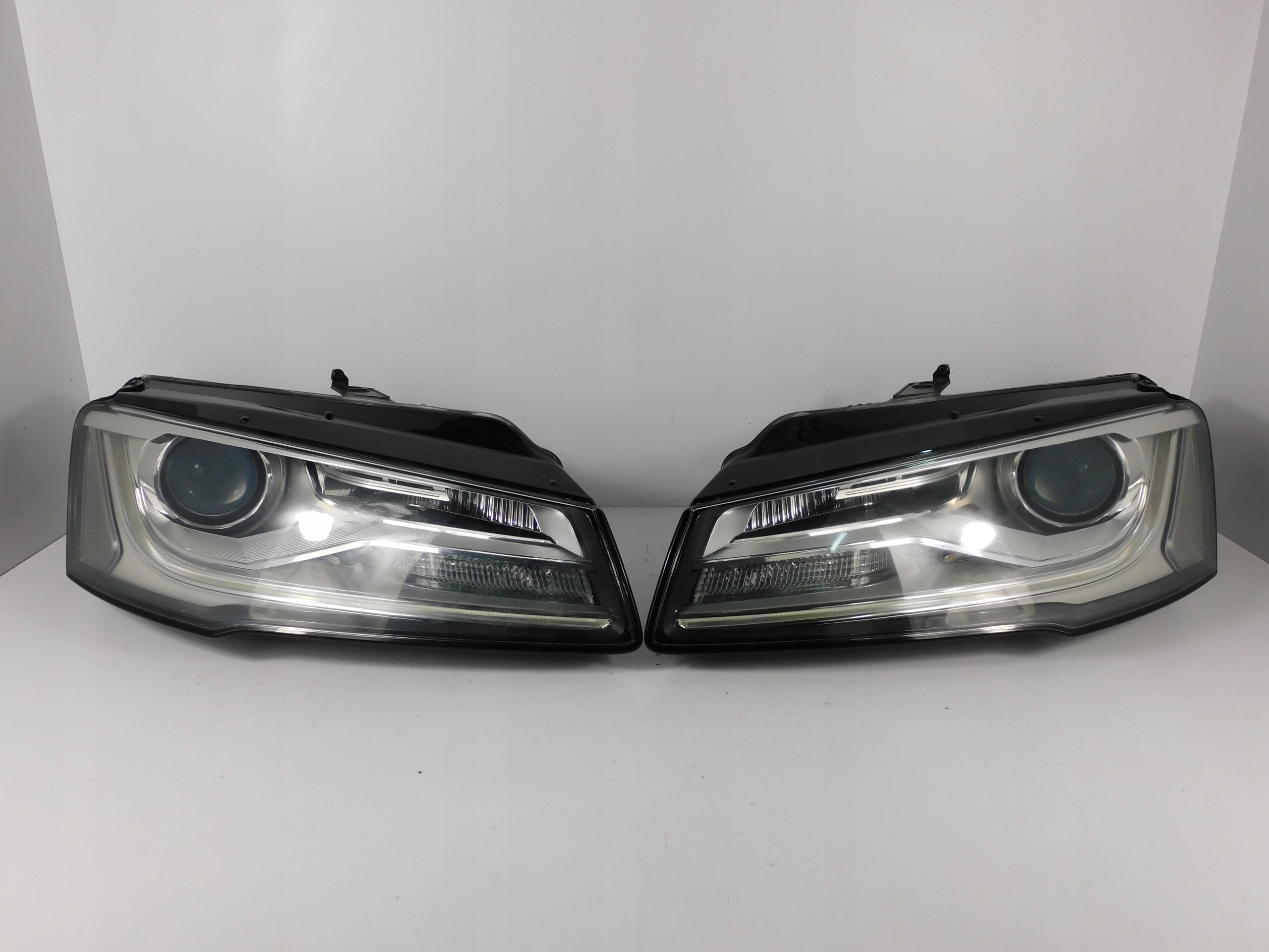 Frontscheinwerfer Audi A8 4H0941006 Facelift Xenon Links Scheinwerfer Headlight - Thumbnail 1