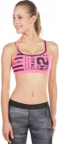 Stanik sportowy Reebok Hero Strength Bra 2.0 S93665