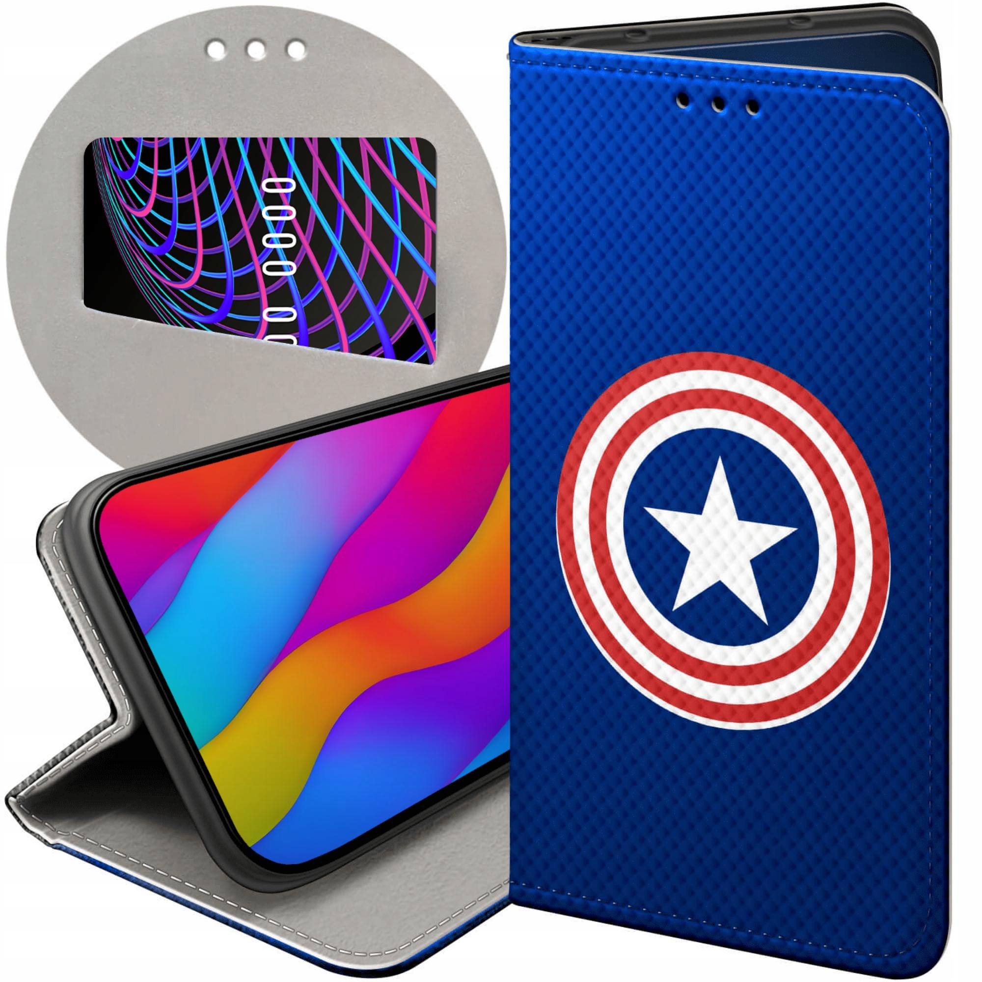 Etui Z Klapką Do Samsung Galaxy S22 Plus S22 Pro Usa Ameryka Stany