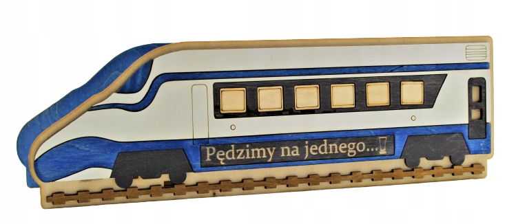 

Karafka z kieliszkami Pendolino Urodziny