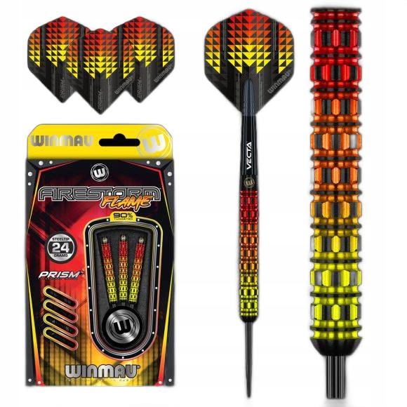 Šipky Winmau Firestorm Flame 24 G 90% Wolfram