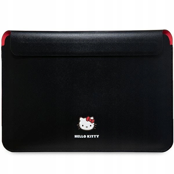 Puzdro Hello Kitty Pu Metal Logo na notebook 14" čierne