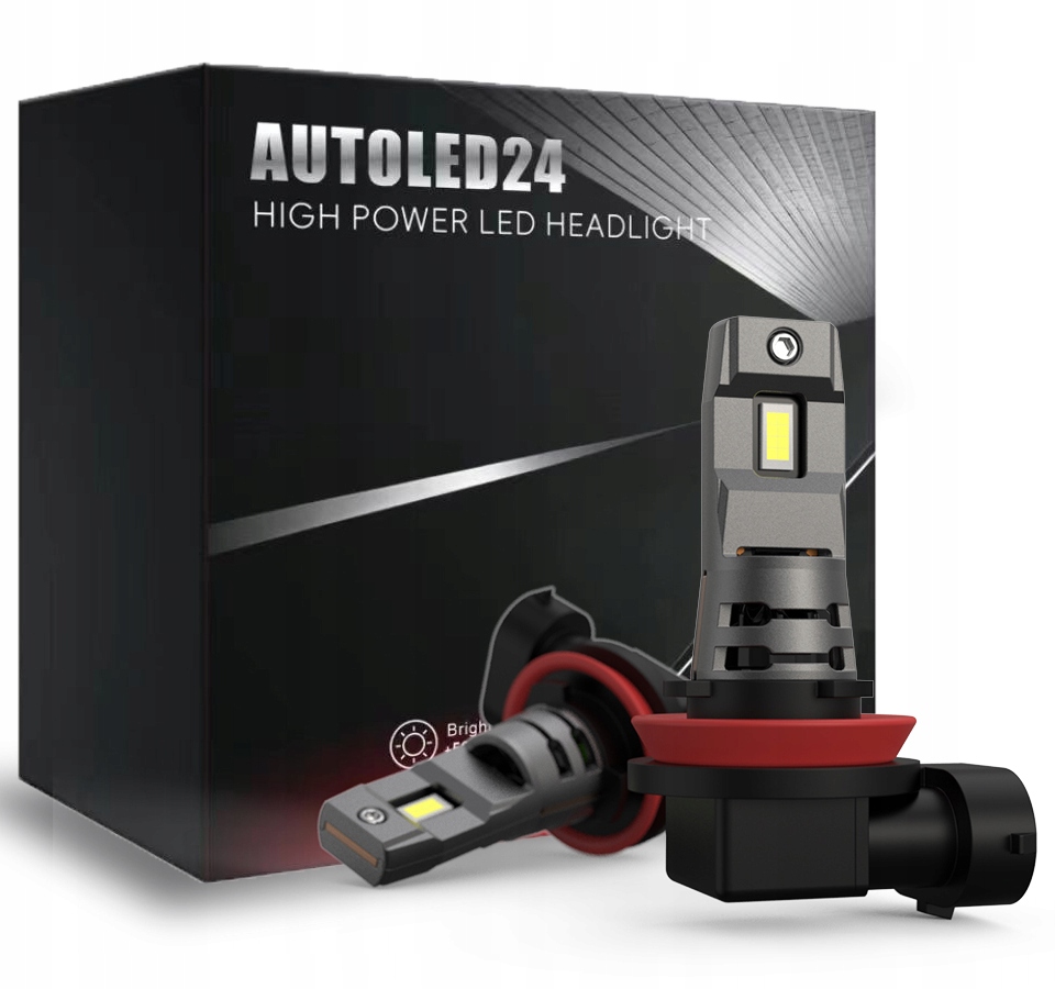 Led žárovky i7s H9 Csp Light +400% Homologace E11 Retrify