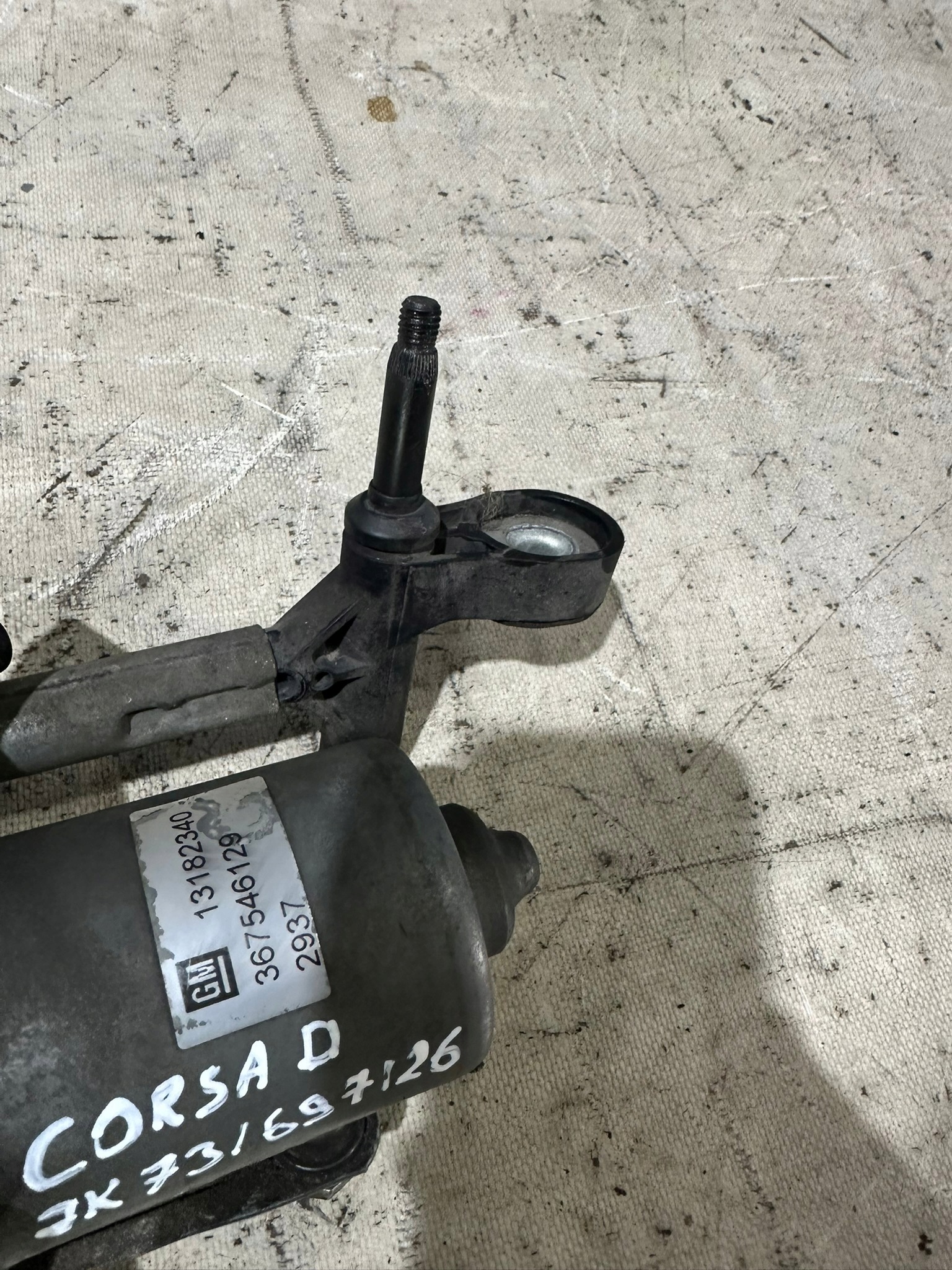 Wischergestänge OPEL CORSA D