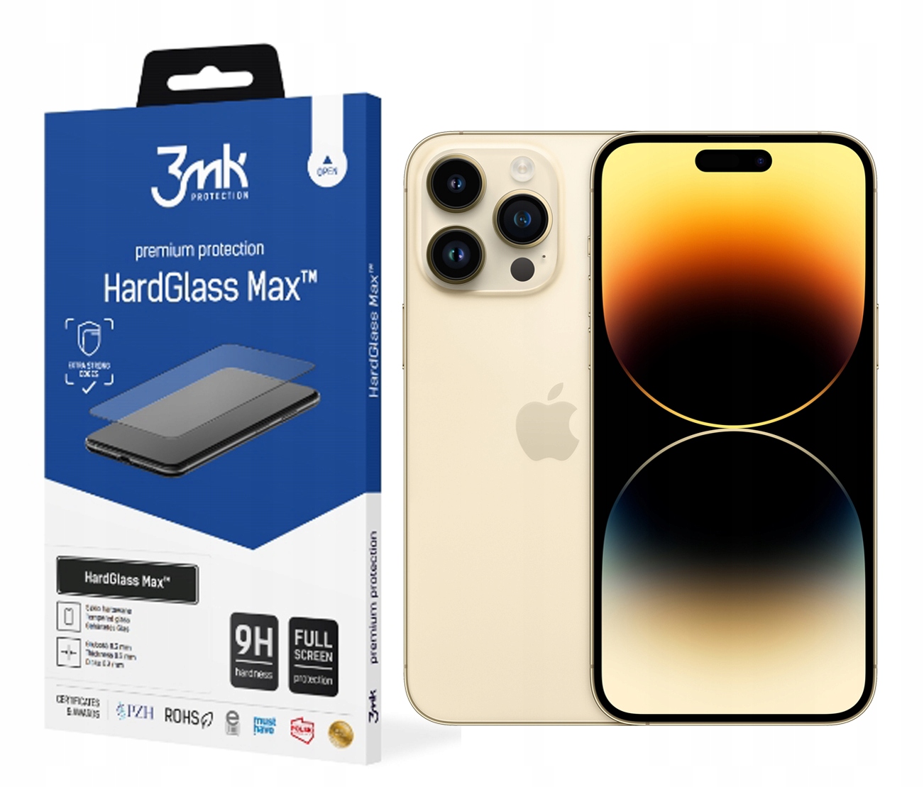 

Szkło Hardglass Max 3MK do iPhone 14 Pro Max