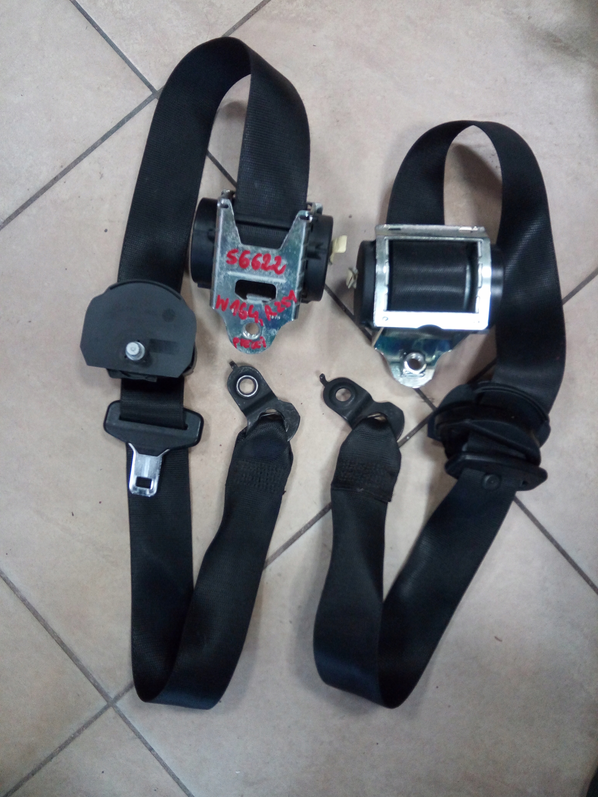 2518607585 2518607685 - Ремень натяжитель MERCEDES W164 R-класс R251 компл.*