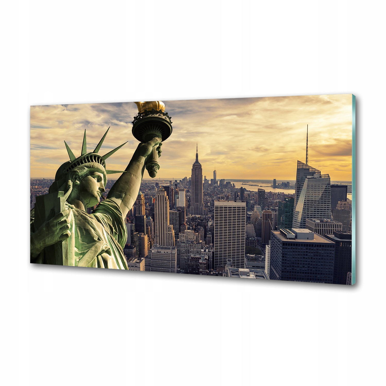 Panel do kuchyne Socha slobody 120x60 cm Lepidlo