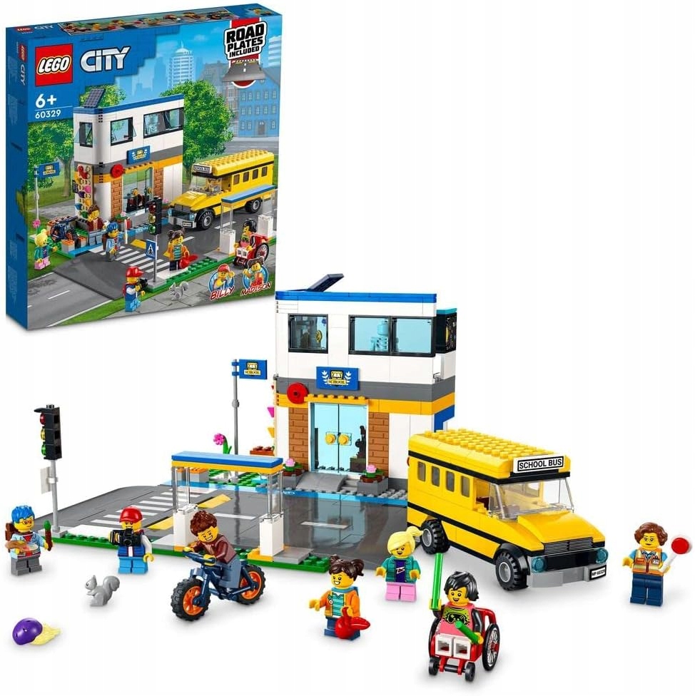 LEGO CITY 60329 Dzień w Szkole