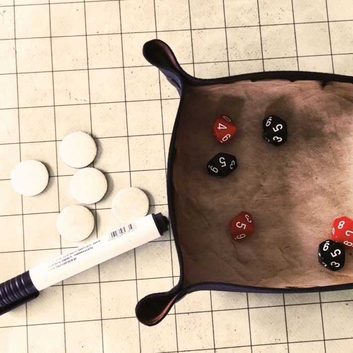 Zmywalne żetony - średnica 2 Dungeons and Dragons Materiał tworzywo sztuczne