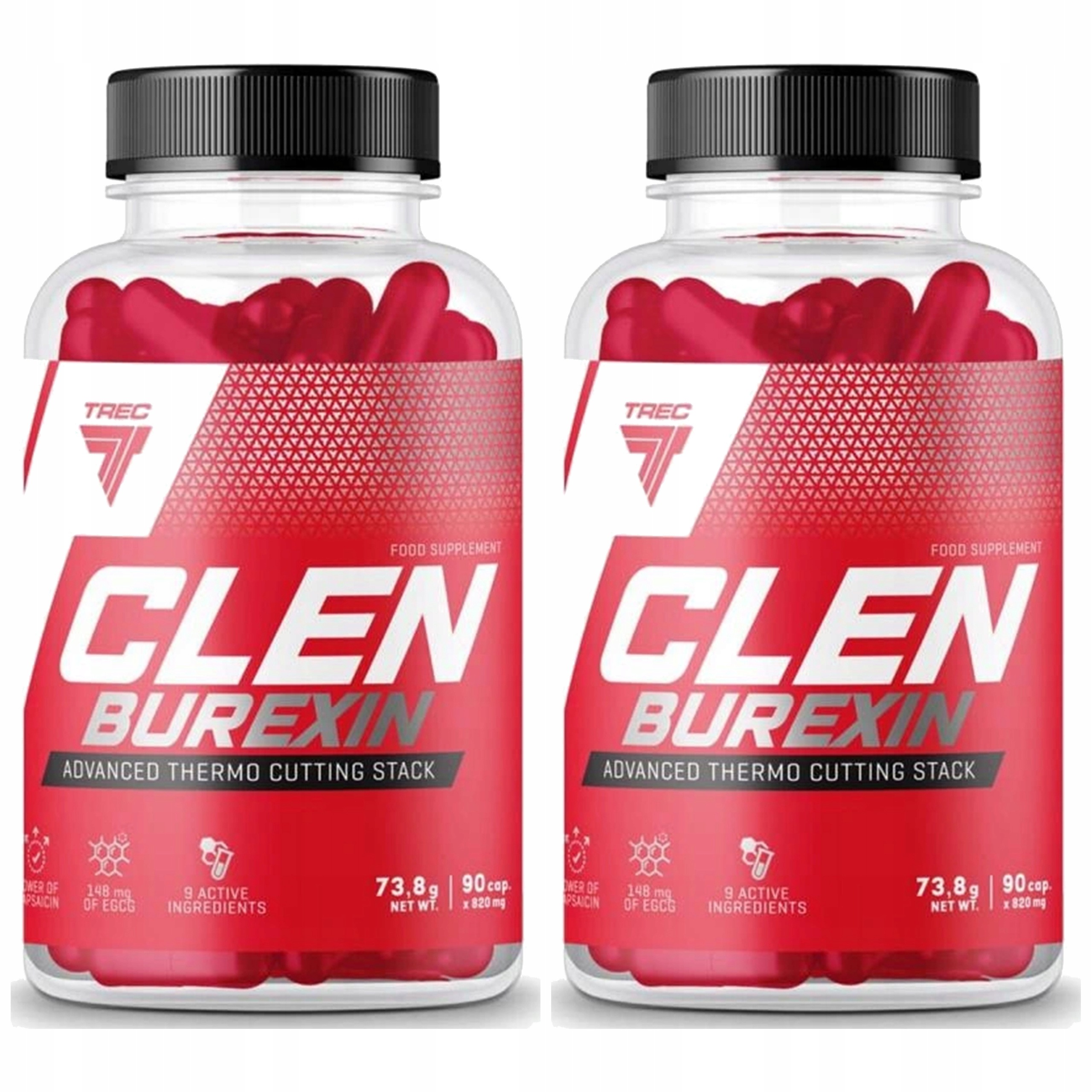 2x Trec Clenburexin 90k Efektivní Hubnutí Dieta