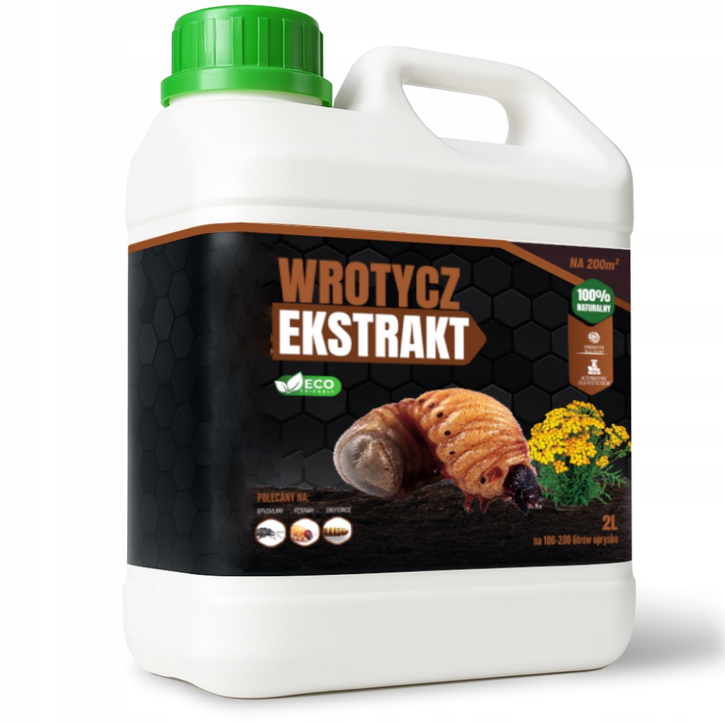 Wrotycz Ekstrakt Zwalcza Pędraki Opuchlaki Nicienie Drutowce W Glebie 2L