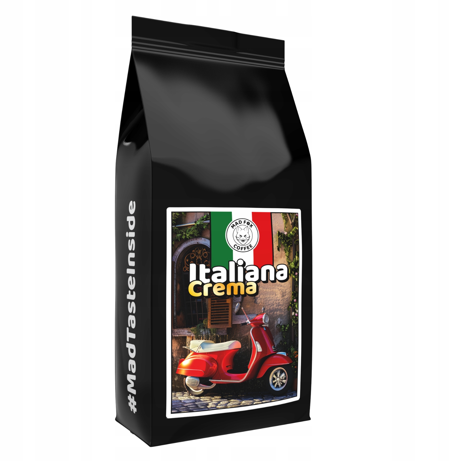 Levně Káva 1kg Italiana Crema Mad Fox Coffee
