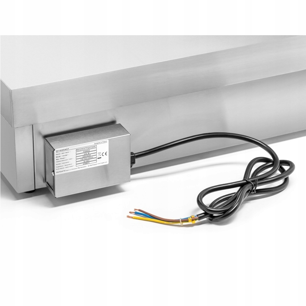 PŁYTA GRILLOWA ELEKTRYCZNA PODWÓJNA GŁADKA PŁYTA 72,8x40 CM FORGAST FG09102 Model FG09102