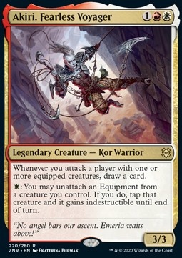 Akiri, Fearless Voyager Zendikar Rising