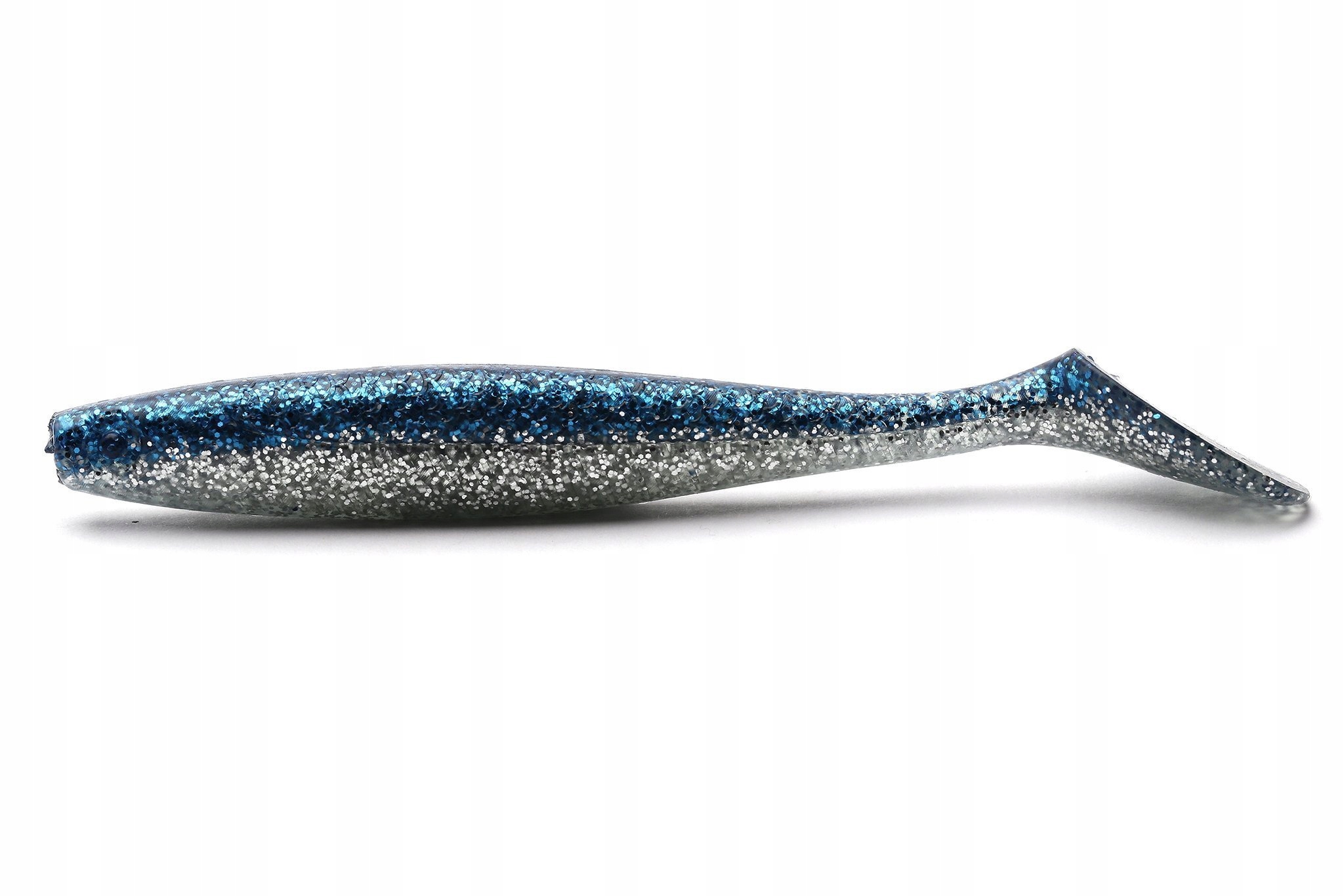 Guma Ron Thompson Slim Shad 10cm Blue Silver