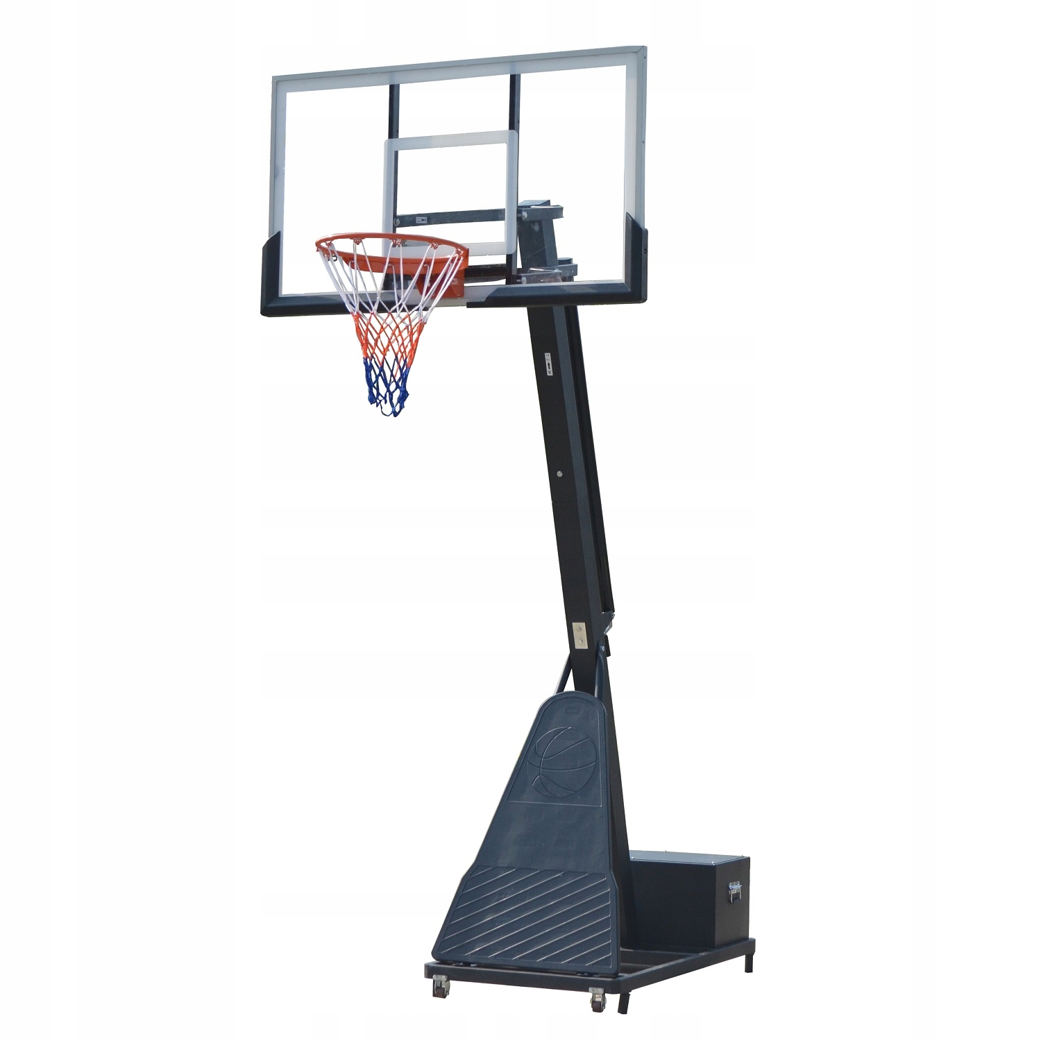 Koszykówka Stojak Regulowany 208-305 cm Akryl Mobilny Master