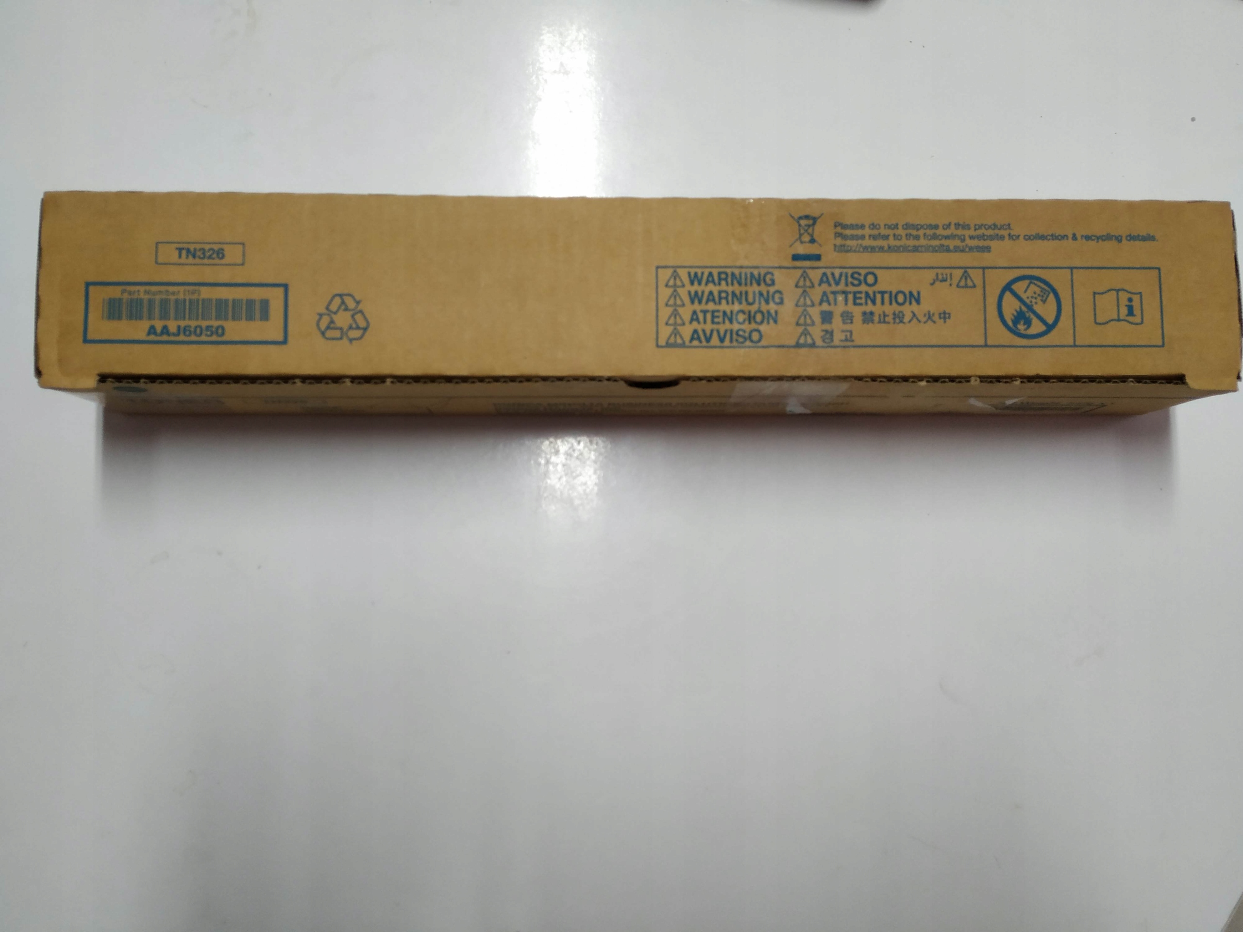 Minolta TN326 TN-326 ory 308e 368e AAJ6050 25000st