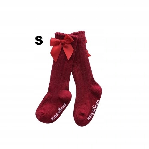 

Skarpetki Podkolanówki Antypoślizgowe Wstążka 0-2L