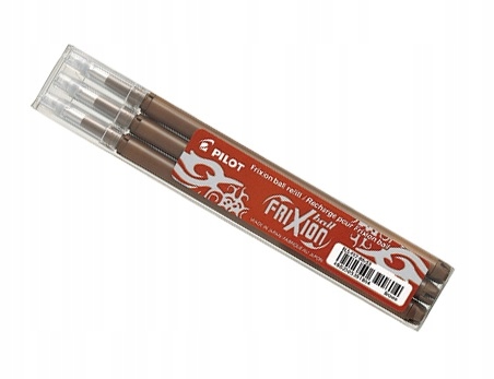 WKŁAD DO DŁUG. PILOT FRIXION BLS-7L BRĄZ (3) 1828