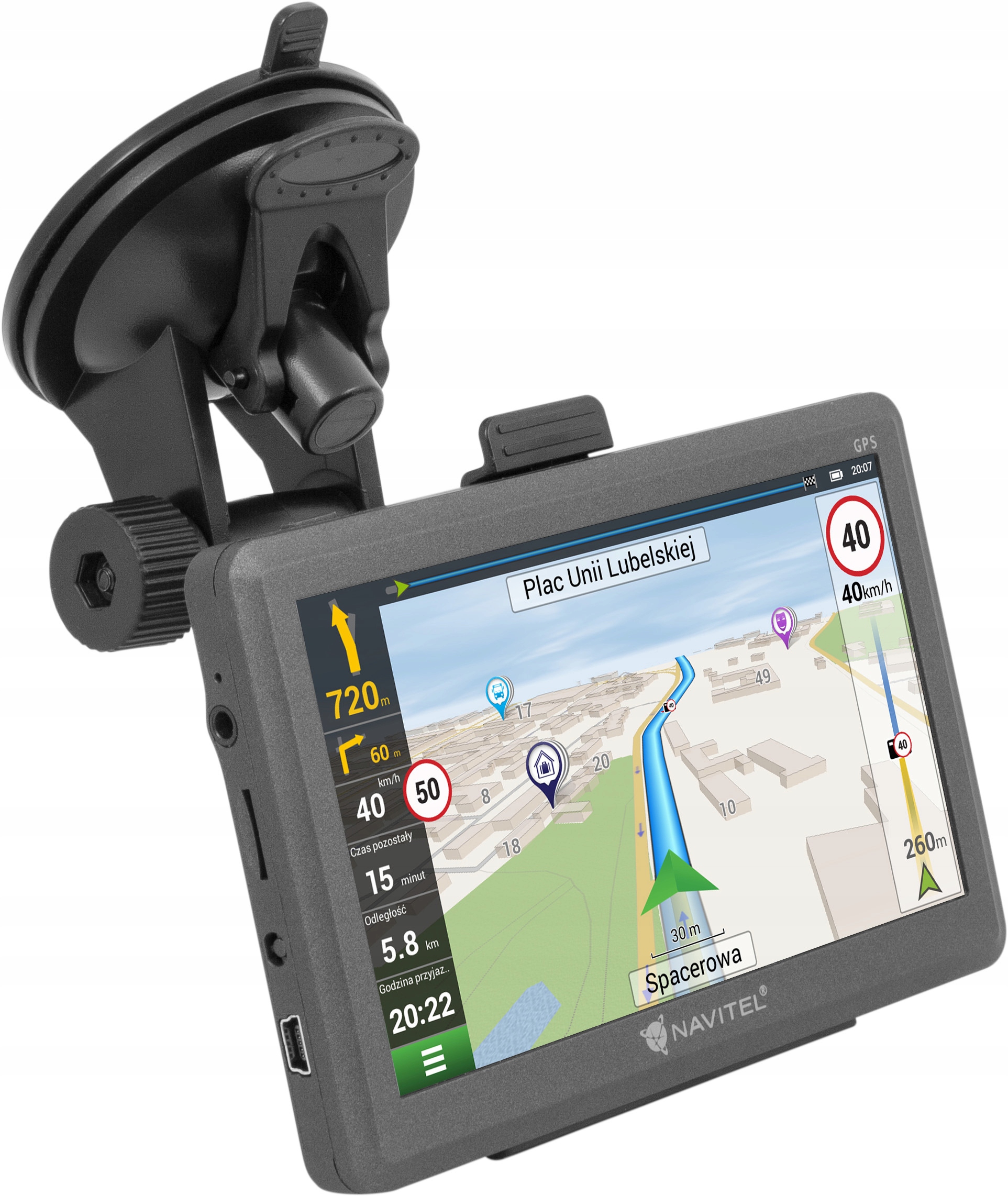 

Nawigacja samochodowa Navitel C500 Gps Polska