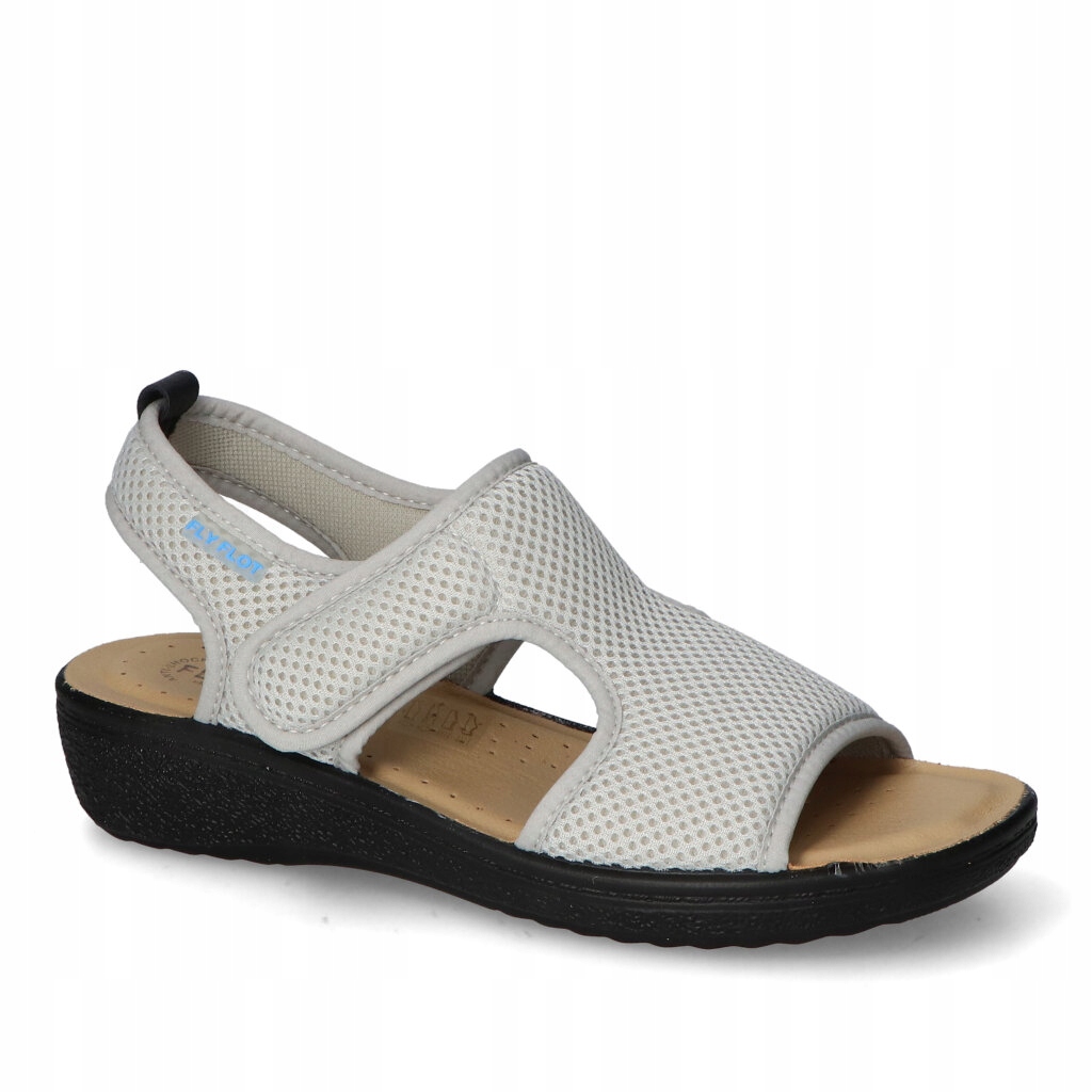 Sandály Fly Flot 55B85FB/2012 Šedé 40
