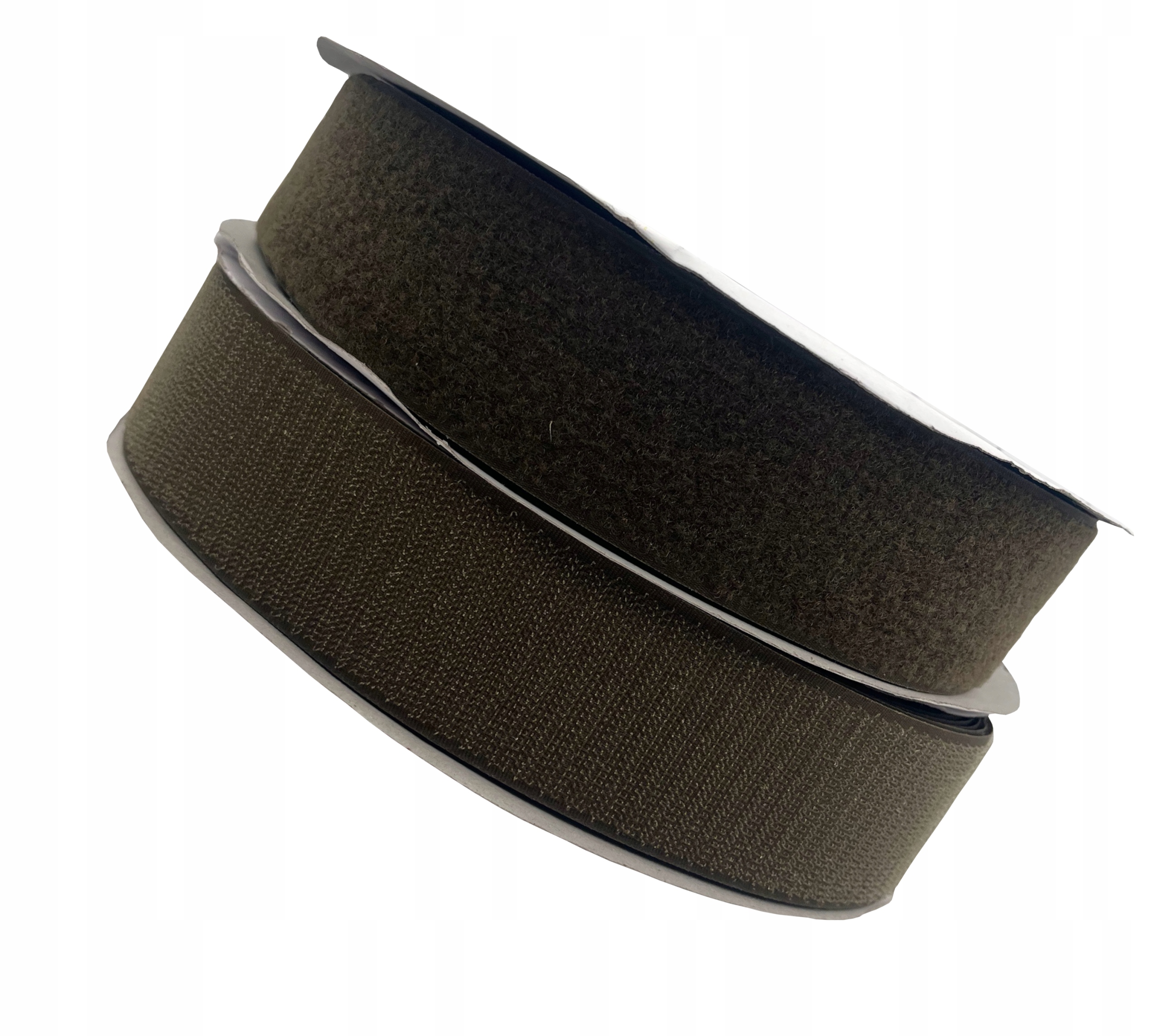 Taśma Rzep 5 CM Komplet 2 X 25 M Kolor Khaki