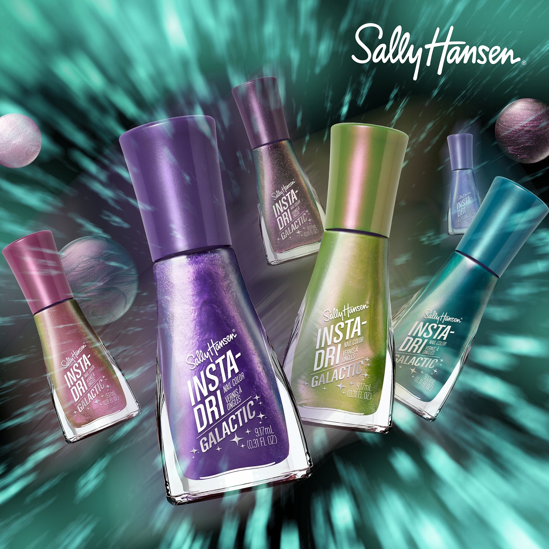 Sally Hansen Insta Dri лак Milky Slay 113 — фото 6