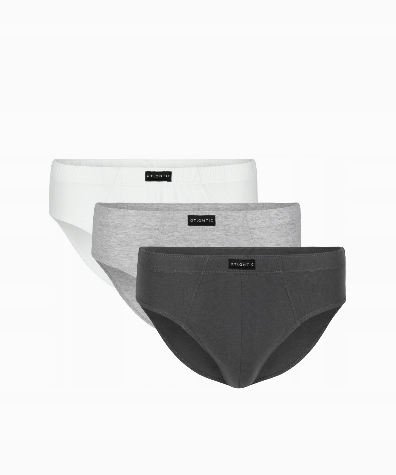 

3-PACK Slipy męskie Atlantic - Basic, mix roz XXL