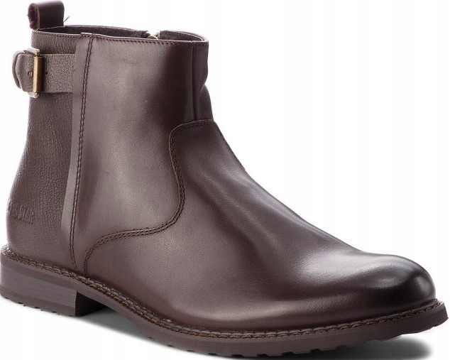 Big Star BB174256 pánské kotníkové boty, hnědé, přírodní kůže vel. 42