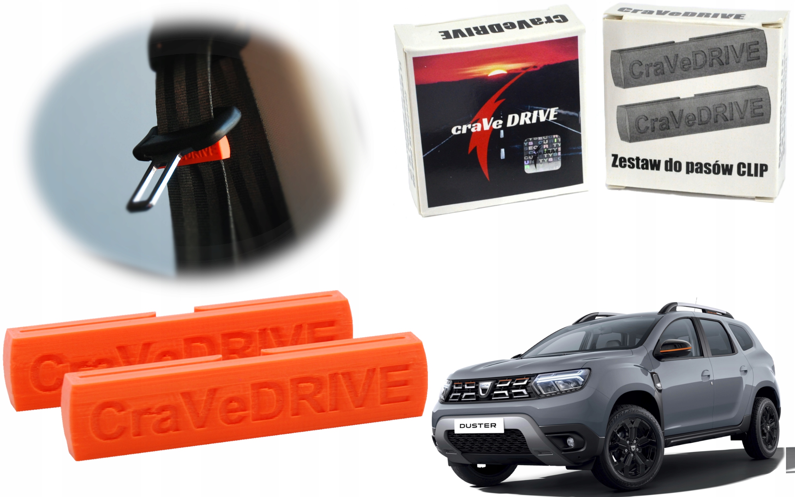 

Clip do pasa regulacja klamry Dacia Duster 2 2FL O