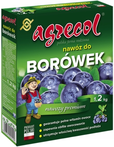 

Nawóz Granulowany do Borówek 1,2 kg Agrecol
