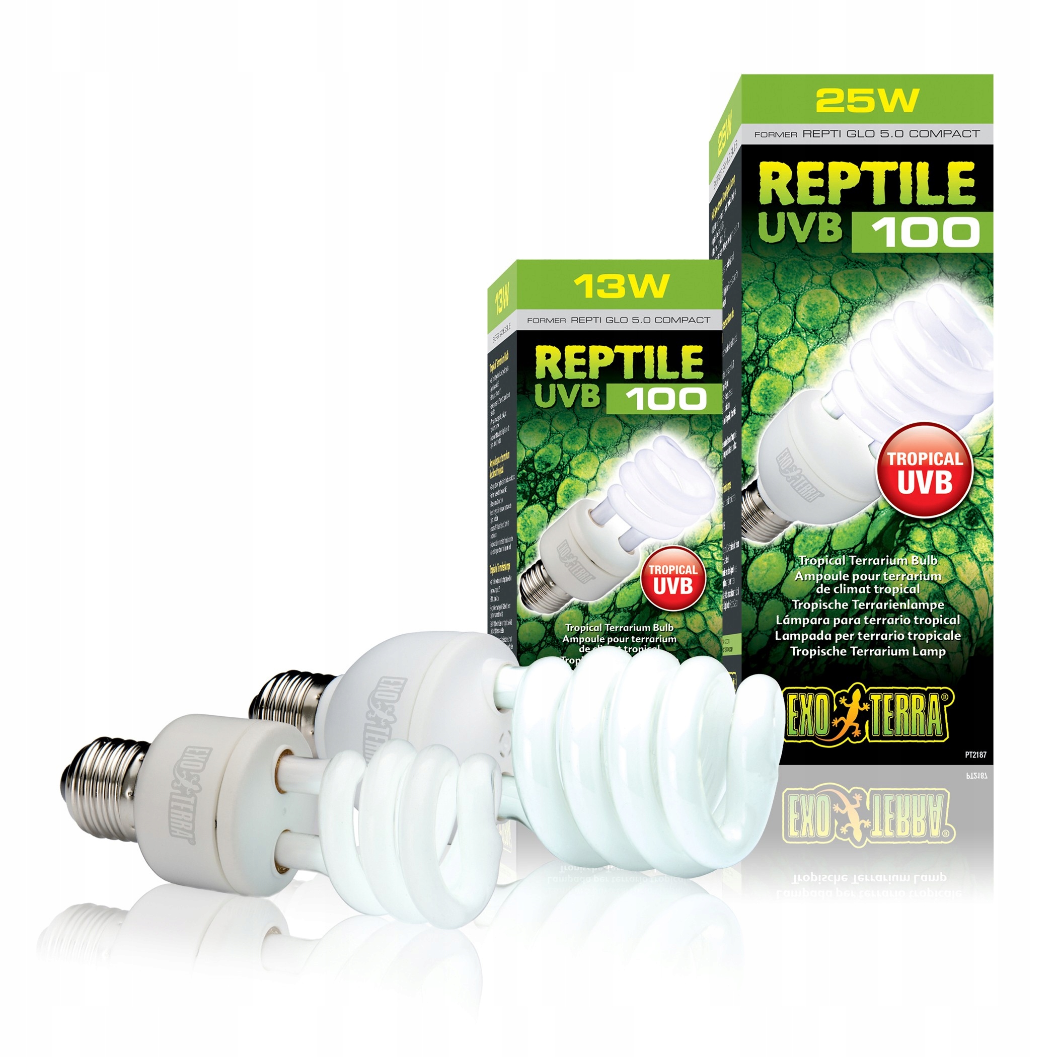 Levně Reptile Uvb 100 ReptiGlo 5.0 25W