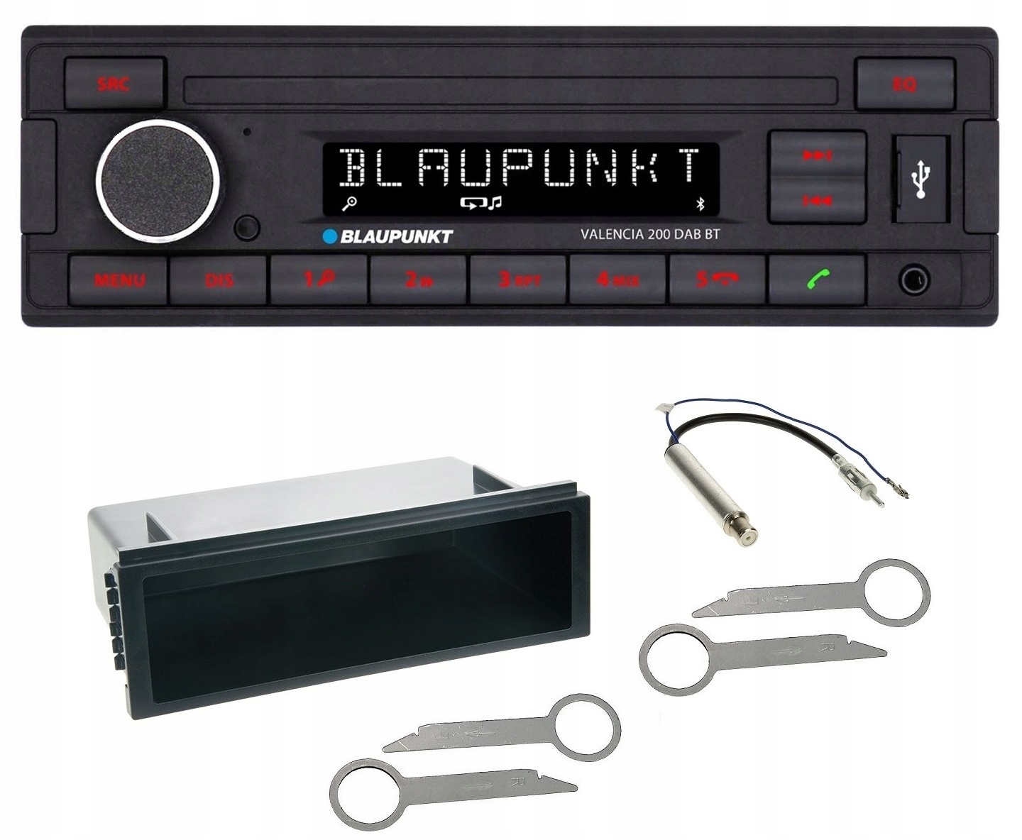 Blaupunkt Valencia 200 Dab Bt Rádio Vw Passat B5