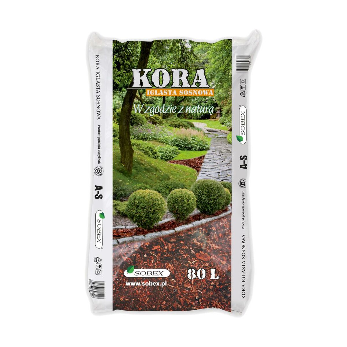 

Kora iglasta 80l Sobex