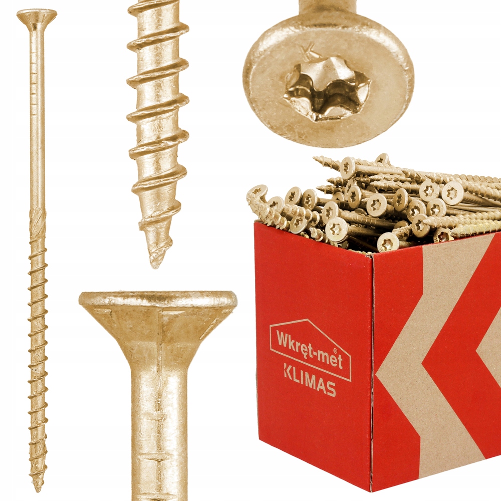 

Wkręt Konstrukcyjny do Drewna z Gniazdem Tx 6x140