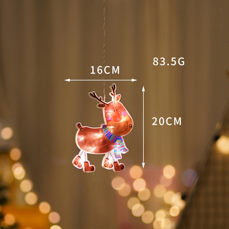 ZAWIESZKA ŚWIĄTECZNA NA SZYBĘ ENIFER LED LAMPKI Marka inna