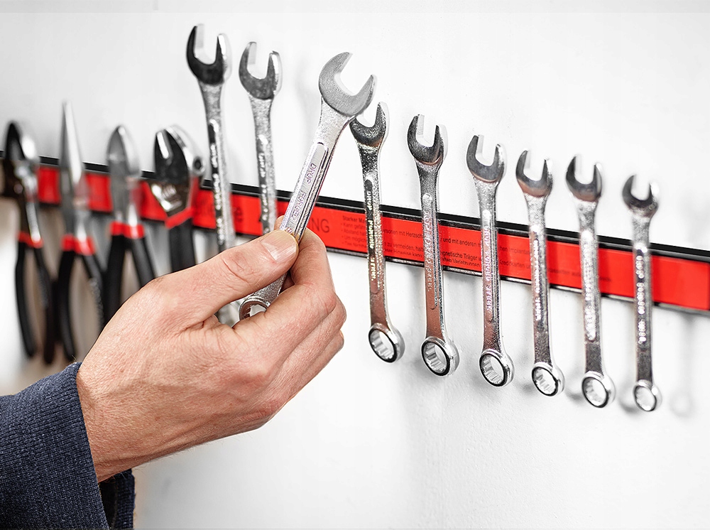 DEUBA LISTWY MAGNETYCZNE UCHWYT NA NARZEDZIA 3szt Length 45 cm