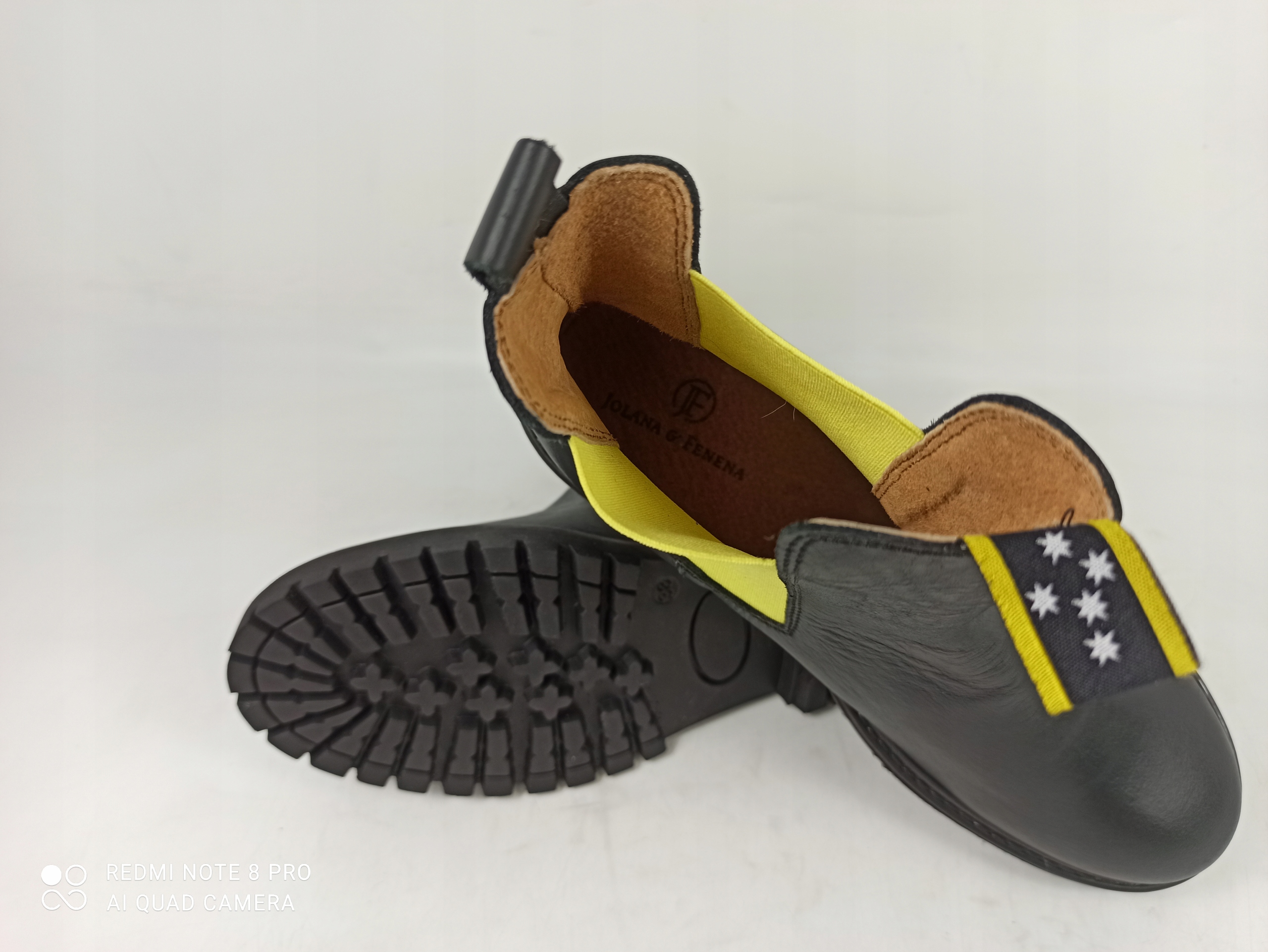 Botki JOLANA FENENA Chelsea Boots skóra naturalna r. 38 Nosek okrągły