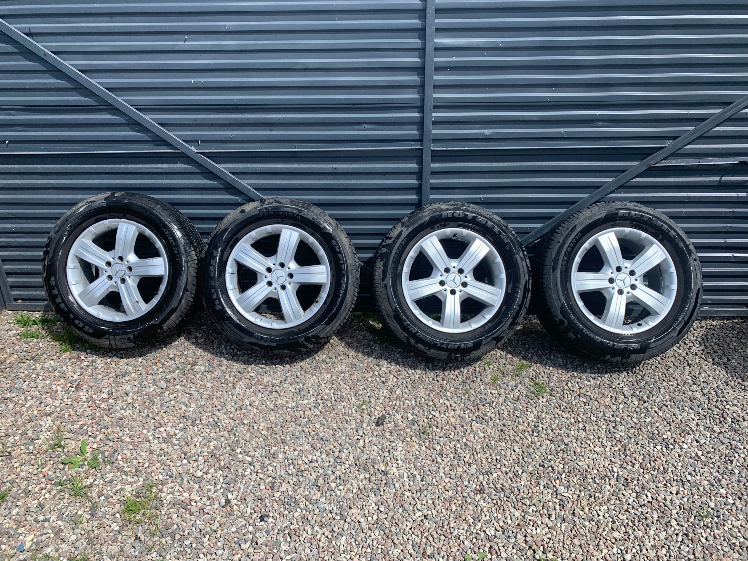 KOŁA Alu felgi alufelgi mercedes x164 w164 5x112 18r 265/60r18 a1644010602