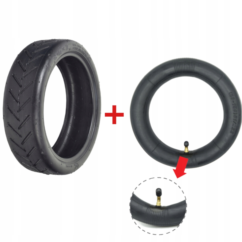 

Opona 8.5x2" Dętka z wentylem 45° do Xiaomi