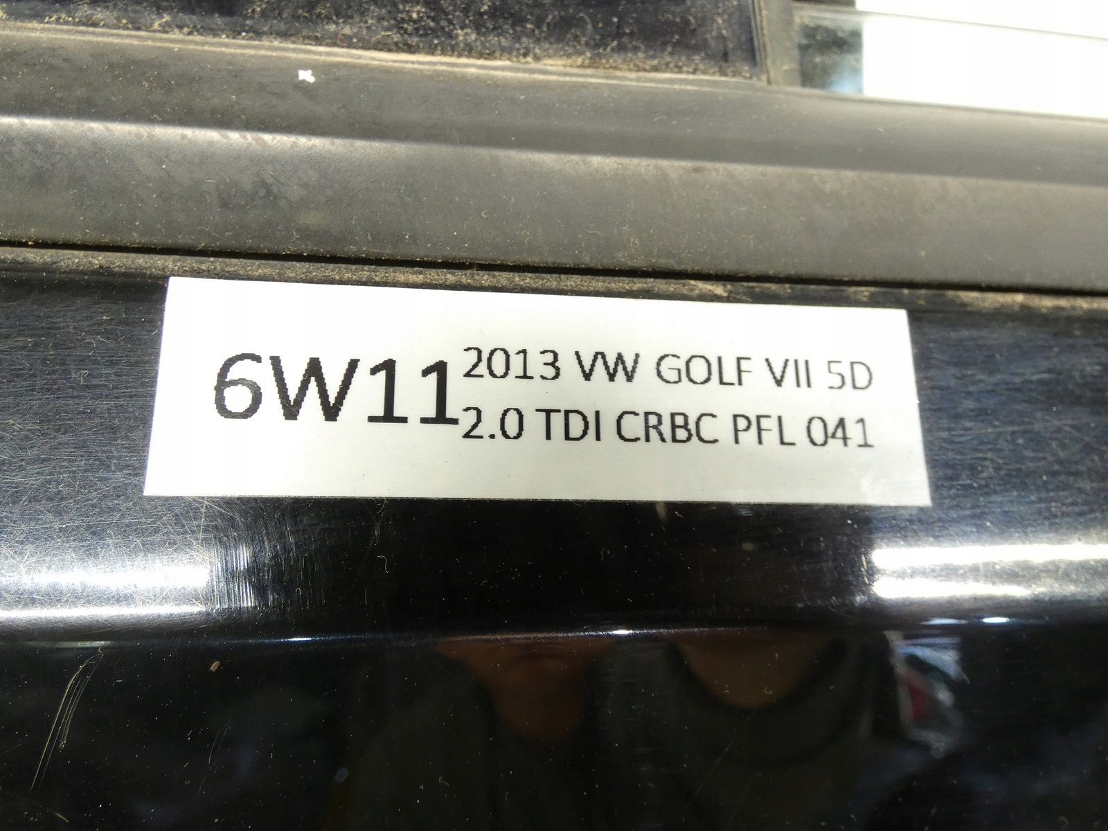 door right front right front VW GOLF VII 5D 5 door L041