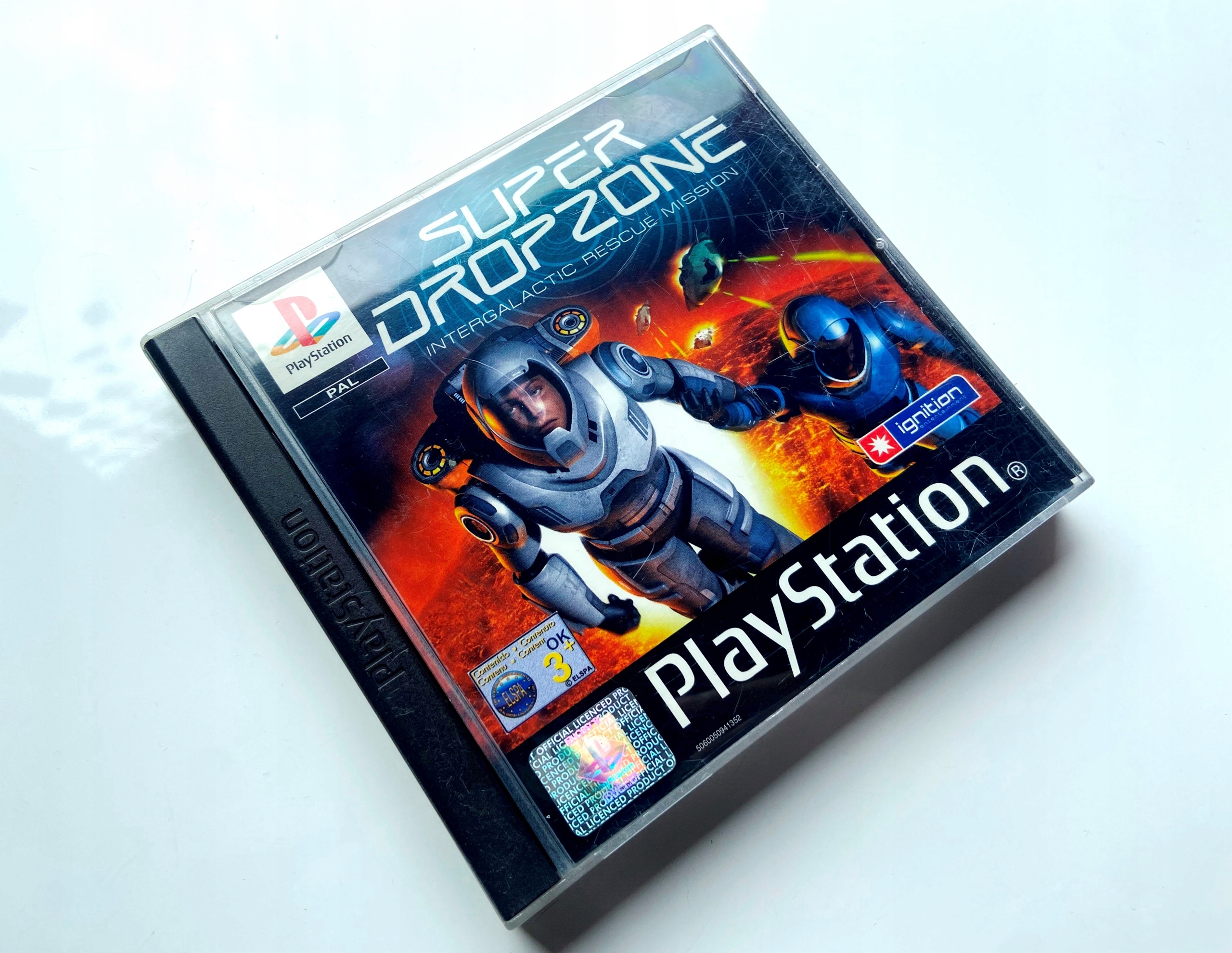 *** SUPER DROPZONE PSX PSONE PLAYSTATION 3xA ***