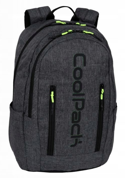 Plecak szkolny CoolPack Impact Pro Snow Light kieszeń laptop młodzieżowy