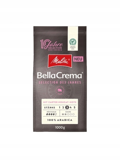 Levně Káva zrnková Melitta Bella Crema Selection Des Jahres 1 kg