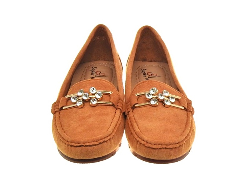 DAMSKIE ZAMSZOWE MOKASYNY Camel r.40 Kod producenta 056