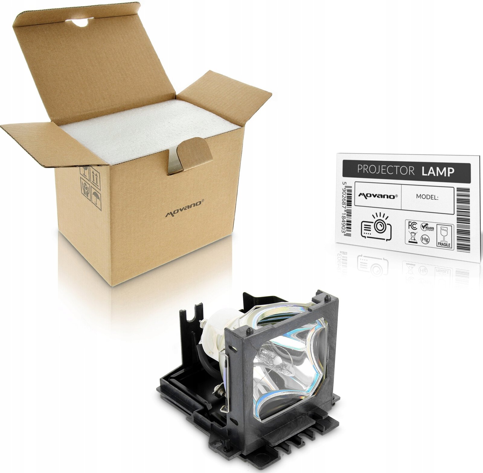 Lampa Movano do projektora Infocus SP-LAMP-015 NSH Kod producenta LZ/IN-LAMP015