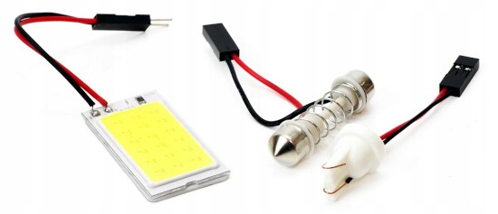 

Light Board Żarówki Led 12V COB-8 Standard T10/C5W