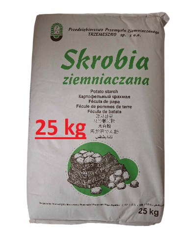 Skrobia ziemniaczana mąka ziemniaczana 25 kg