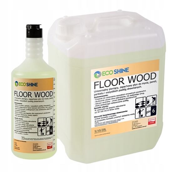 

Eco Shine, Floor Wood, Do Pielęgnacji Podłóg! - 1l